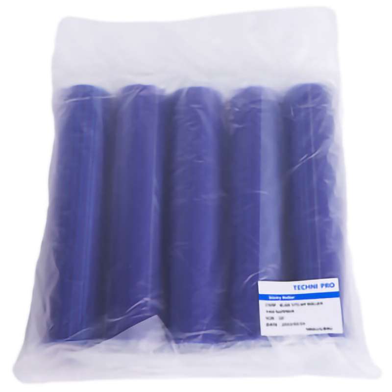 Sticky Roller w/o Handle, LDPE, 12", Blue, pack of 5